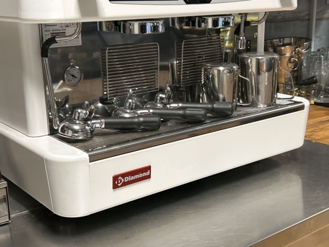 1457456-10 Coffee machine with grinder - Diamond Aroma Plus AROMA/2EW -2020