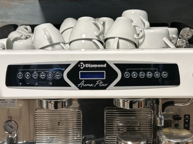 1457456-9 Coffee machine with grinder - Diamond Aroma Plus AROMA/2EW -2020