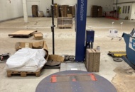 1368268 Stretch film machine - Robopac Masterplat Plus PGS, -2021