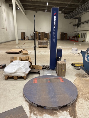 1368268-1 Stretch film machine - Robopac Masterplat Plus PGS, -2021