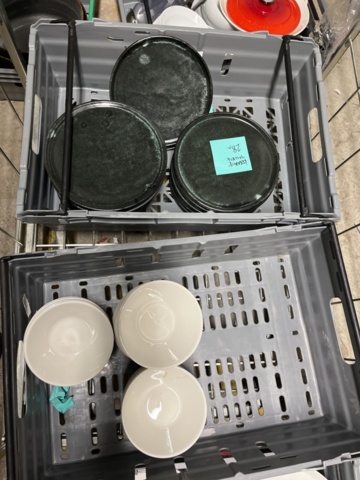 1421723-11 Diverse serveringsporslin m.m.