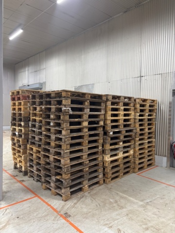 1368271-2 Lot of approx. 620 EUR pallets
