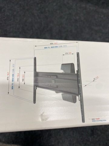 1475896-3 Väggfäste Vogel's EFW 8325 32"-50"