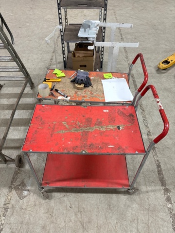 1368284-6 Pallet trucks, storage trolleys, ladders and garbage bag holders