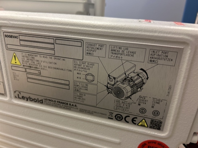 1435647-23 ICP-MS-analysutrustning med kylaggregat, vakuumpump och dator – Thermo Scientific iCAP TQe