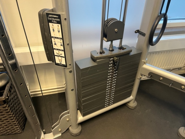 1424013-3 Kabelmaskin med dubbla viktmagasin - Life Fitness