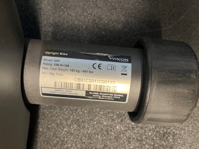 1424015-4 Motionscykel - Vision Fitness U60