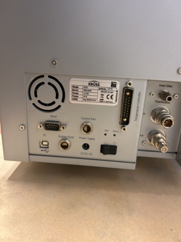 1435649-19 Utrustning för kontaktvinkel- och tensiometrimätning – KRÜSS DSA100E med krafttensiometer