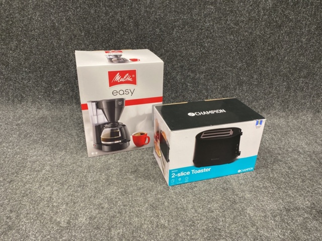 1475924-1 Coffee maker Melitta Easy & Toaster Champion