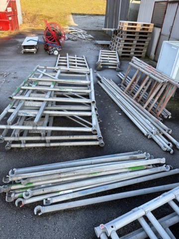 1449371-10 Aluminiumställnings tillbehör