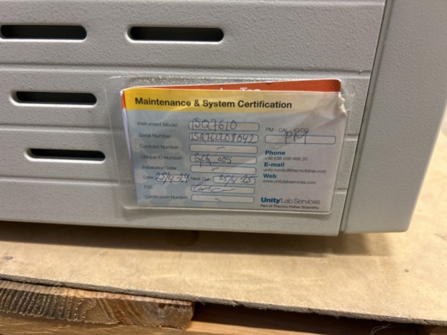 1435654-18 GC-MS-system med autosampler - Thermo Scientific Trace 1600