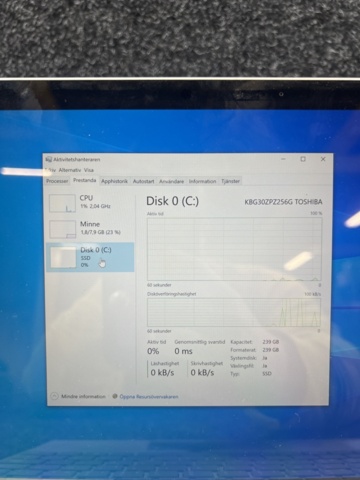 1384652-7 Surfplatta med tangentbord - Microsoft Surface Pro