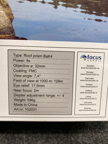 1475940-3 Kikare Focus 8x32