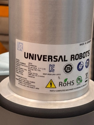 1476175-10 Universal Robots UR10 robotsvetscell med Migatronic svets