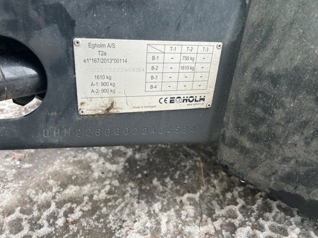 1411409-45 Redskapsbärare med tillbehör – Egholm City Ranger 2260 -2022, endast 360 h