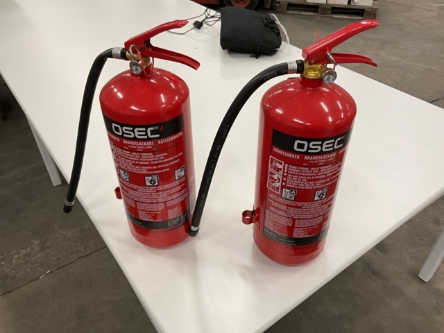 1195781-8 Fire extinguisher 2 pcs. - OSEC