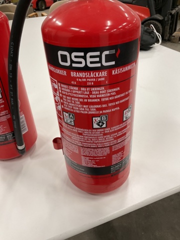 1195781-2 Fire extinguisher 2 pcs. - OSEC