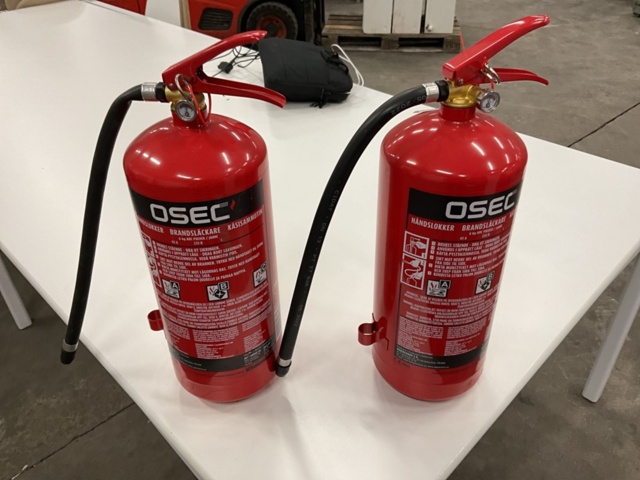 1195781-1 Fire extinguisher 2 pcs. - OSEC