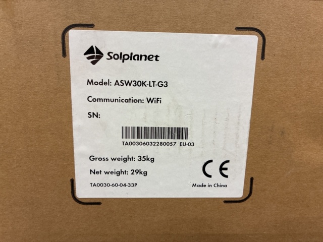1476536-4 Växelriktare Solplanet ASW30K-LT-G3