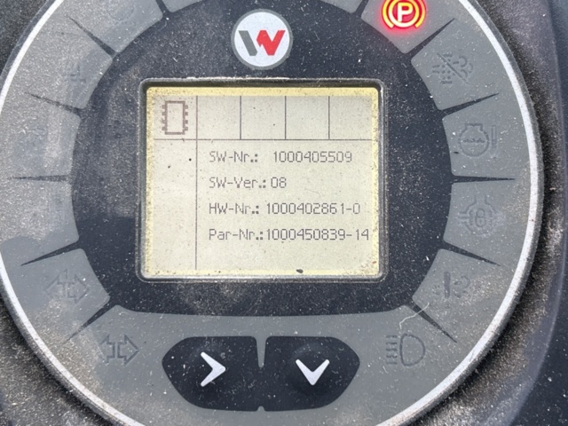 1454809-15 Kompaktlastare Kramer 5040 med skopa, gafflar, vikplog & sandspridare