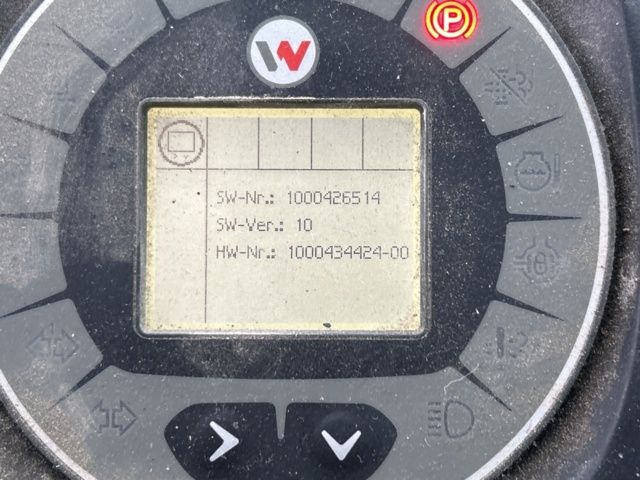 1454809-16 Kompaktlastare Kramer 5040 med skopa, gafflar, vikplog & sandspridare