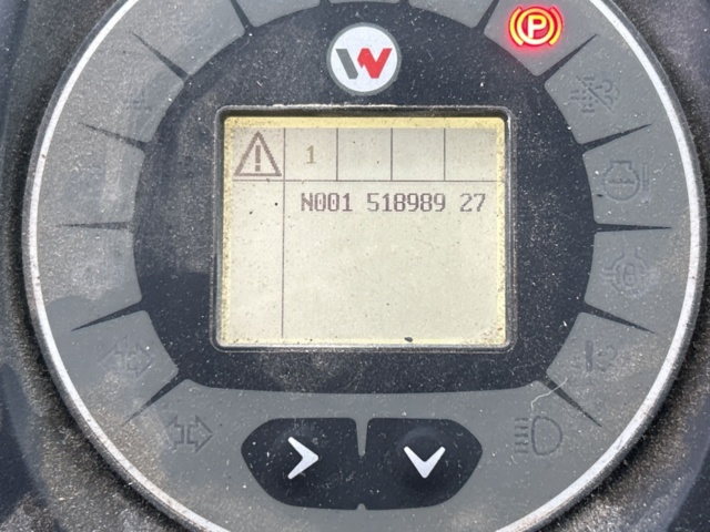 1454809-18 Kompaktlastare Kramer 5040 med skopa, gafflar, vikplog & sandspridare