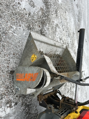 1454809-56 Kompaktlastare Kramer 5040 med skopa, gafflar, vikplog & sandspridare