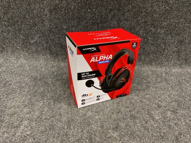 1472463-2 Trådlöst gamingheadset HyperX Cloud Alpha (svart)