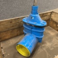 1476740-3 Wedge gate valve Hawle 4200, Smooth end 200 P