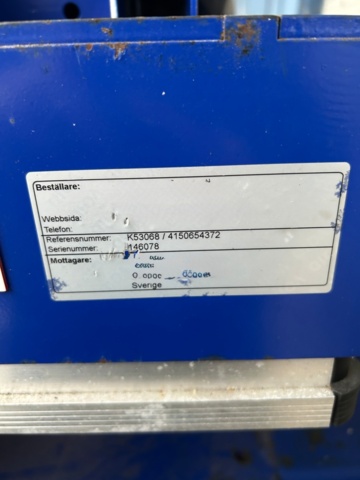 1411411-9 Fast arbetsplattform för industriell miljö – EDMO LIFT 1 styck