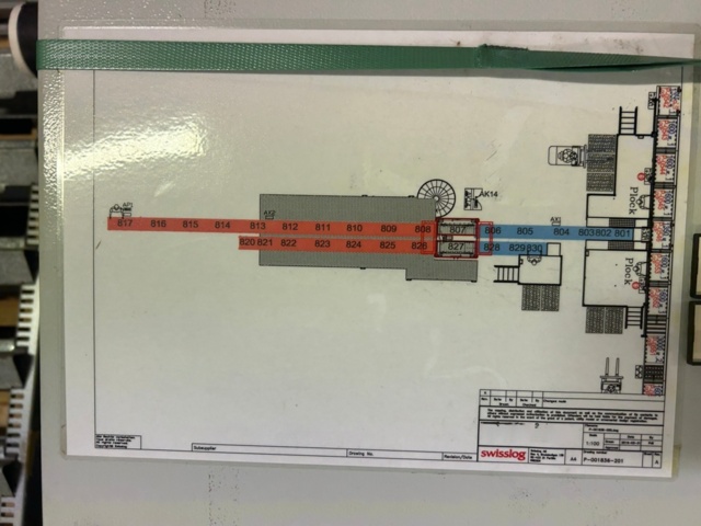 1411399-5 Vertikaltransportör / Höglager-hiss, Swisslog / Inter System – Komplett anläggning