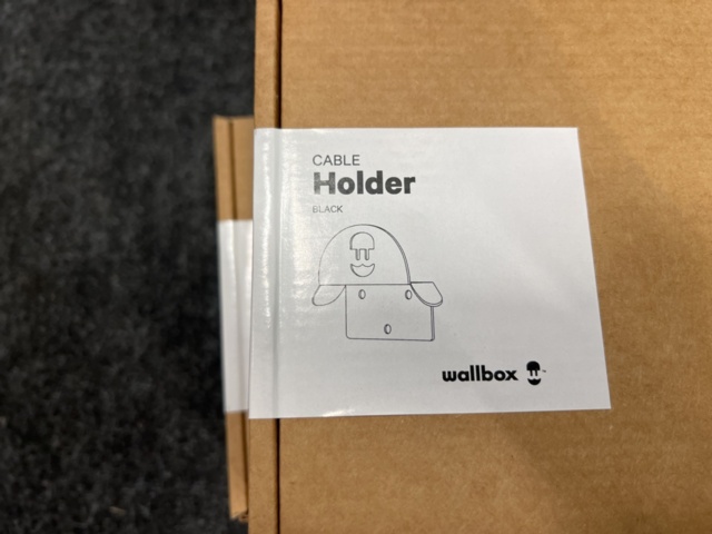 1476996-2 2 pcs Cable holders for charging box Wallbox HLD-B