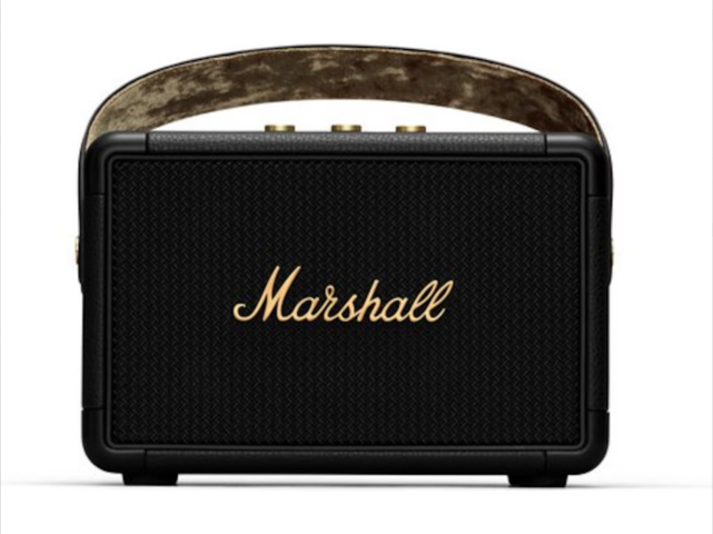 1472482-1 Wireless Bluetooth speaker Marshall Kilburn II (black/brass)