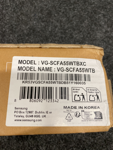 1472486-3 Frame for Samsung 55" The Frame (2021-2025, white)