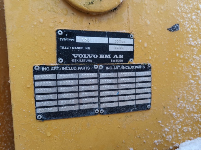 1401243-66 Lastmaskin Volvo L50 (Reparationsobjekt)