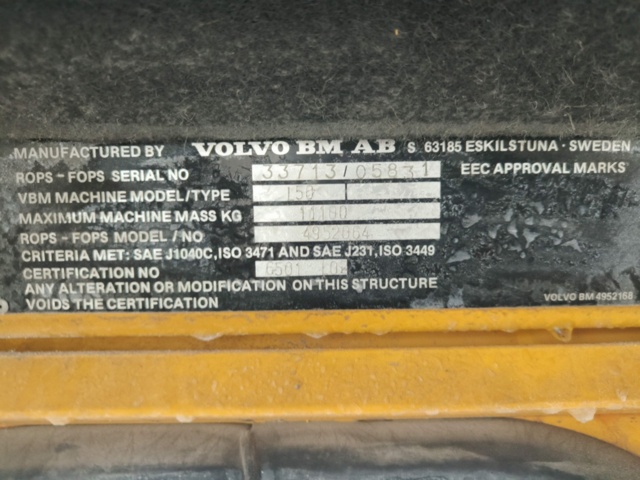 1401243-81 Lastmaskin Volvo L50 (Reparationsobjekt)