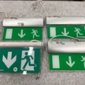 1472954-6 Utrymningsskyltar 5 st