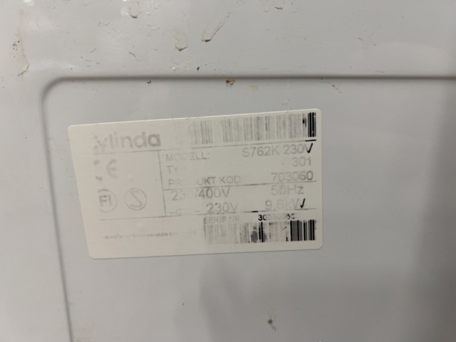 1477090-11 Stove - Cylinda S762K