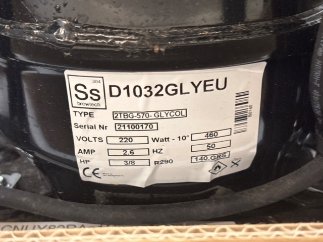 1436498-5 Glycol Cooler - Ss Brewtech 2TBG-570-GLYCOL