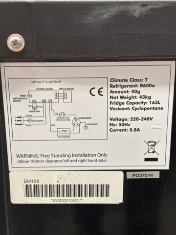 1442281-5 Beer cooler with tap - Mangrove Jack's BM168