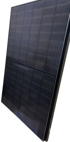 1477141-2 Solar cell package with 8 kW Hybrid inverter, Suntech 420W all-black panels and mounting accessories