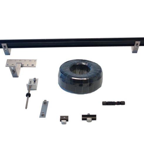 1477142-3 Solar cell package with 8 kW Afore inverter, Suntech 420W all-black panels and mounting accessories