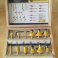 1477192-2 1 pc 12-piece Router Set – Complete set for precision milling in wood - Free shipping