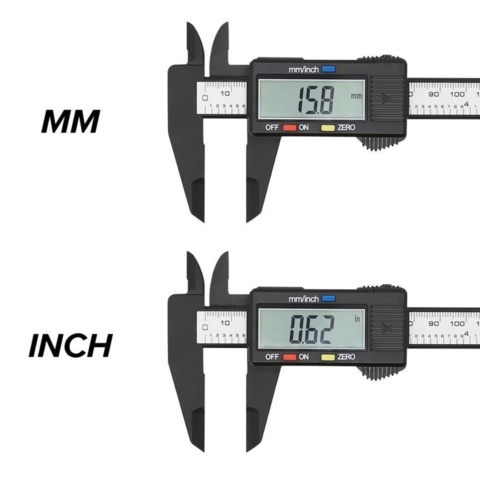 1477199-3 2 digital calipers 150mm - Free shipping