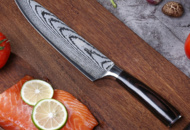 1477230 Chef Knife 7Cr17 - Damascus Pattern - Free Shipping