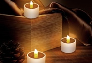 1477257 18 pcs Solar Candle 4.5 cm - Free shipping