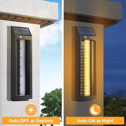 1477263-2 2 pcs Solar Garden Lights PIR Sensor - 30W - HW668-1 - Free shipping