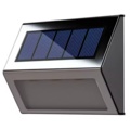 1477296-4 6 pcs Solar-powered LED stair lights in stainless steel – 6 LED, IP65 - Free shipping
