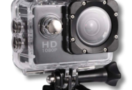1477310 2 pcs Action Cameras 1080P Waterproof with Accessories Black - Free shipping