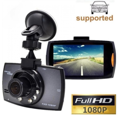 1477314-1 2 pcs G30 Dashcam 170° wide angle with G-Sensor - Free shipping